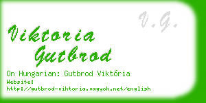 viktoria gutbrod business card