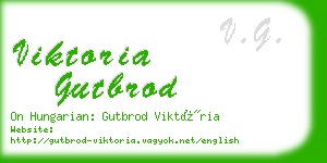 viktoria gutbrod business card